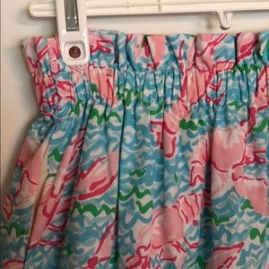 Custom Lilly Pulitzer Lobstah Roll skirt